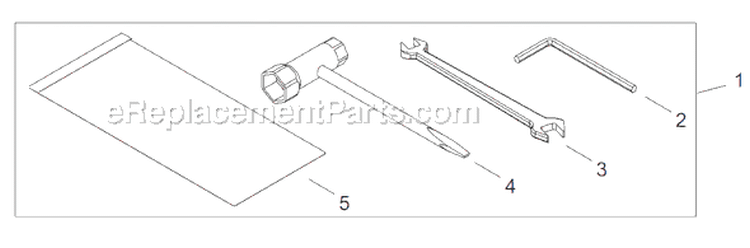 Page R Diagram and Parts List for AHS2510  Shindaiwa Hedge Trimmer
