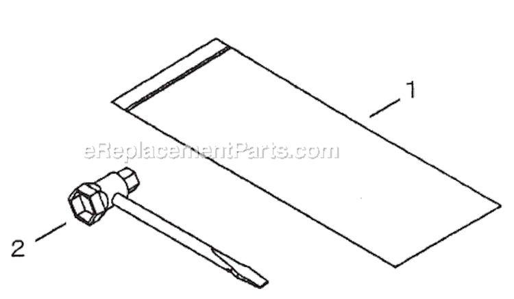 Page M Diagram and Parts List for BP25  Shindaiwa Brush Cutter