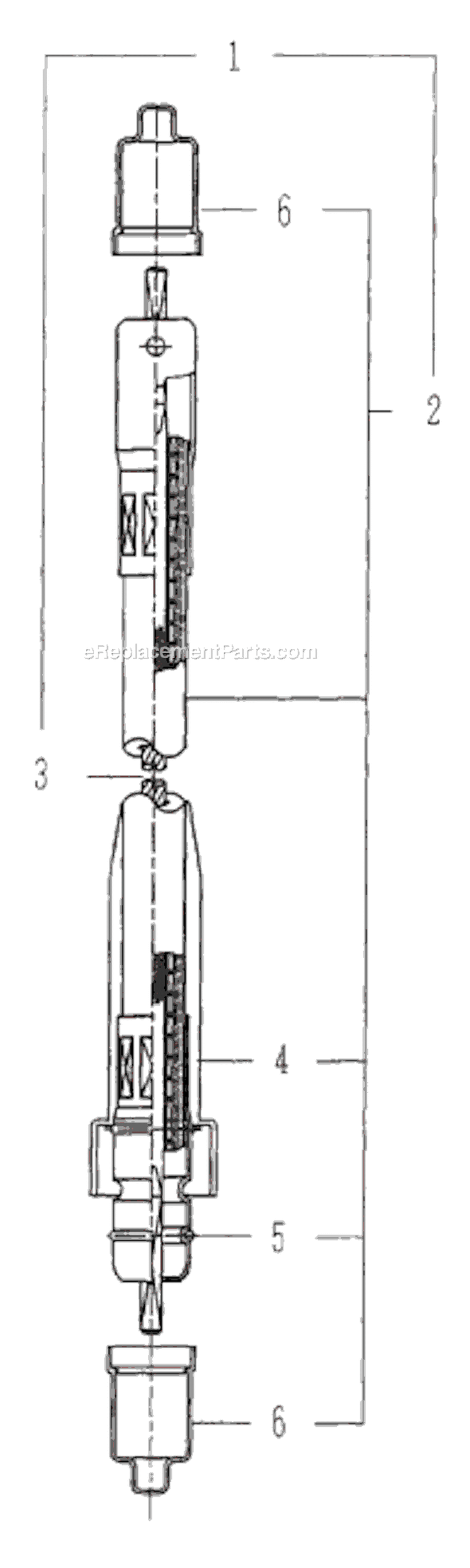 Page L Diagram and Parts List for BP40LA  Shindaiwa Brush Cutter
