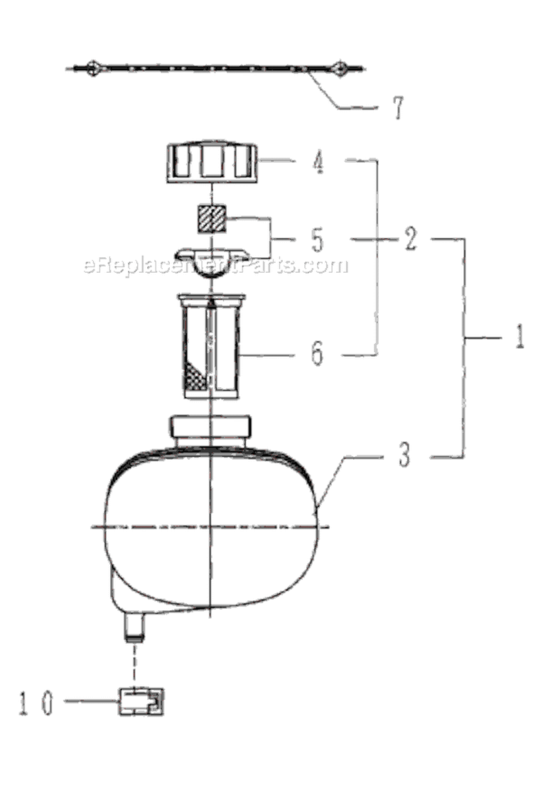 Page O Diagram and Parts List for BP40LA  Shindaiwa Brush Cutter