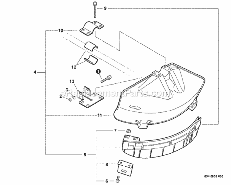 Page C Diagram and Parts List for C242 T16713001001 - T16713999999 Shindaiwa Brush Cutter