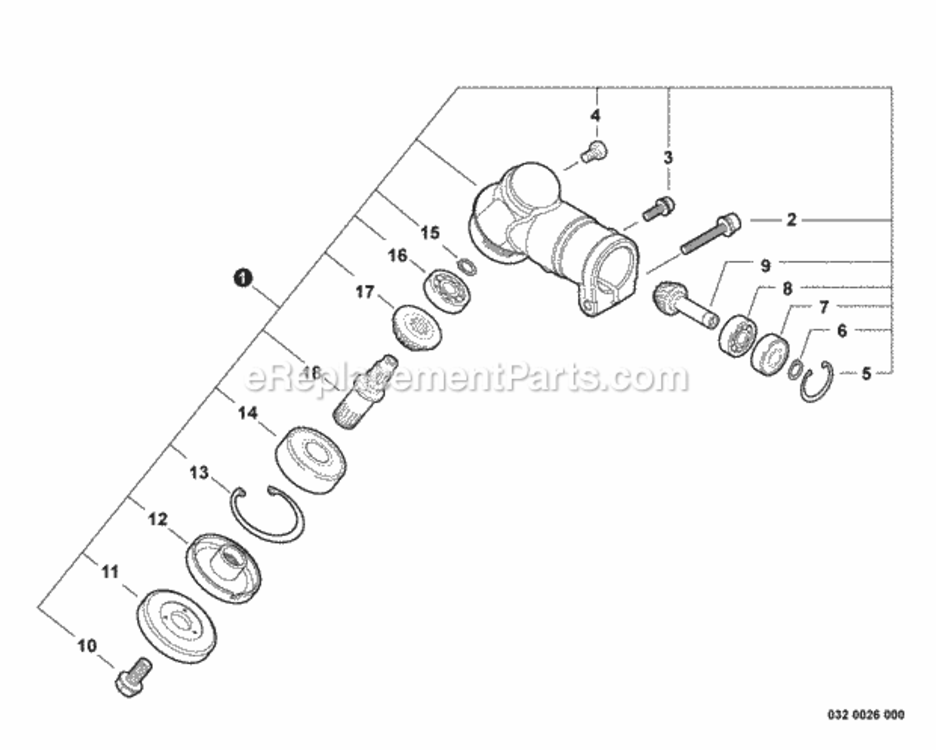 Page I Diagram and Parts List for C242 T16713001001 - T16713999999 Shindaiwa Brush Cutter