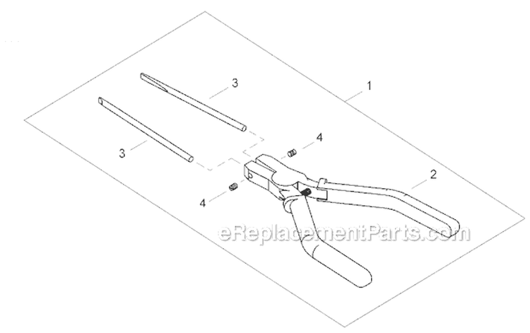 Special Tool - Pliers Diagram and Parts List for C3410  Shindaiwa Brush Cutter