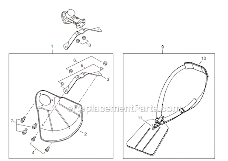 Page O Diagram and Parts List for C344 T15012001001 - T15012999999 Shindaiwa Brush Cutter
