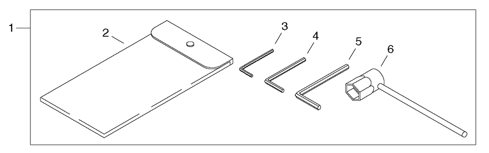 Tools Diagram and Parts List for EB500 P30236000000 - P30236999999 Shindaiwa Leaf Blower / Vacuum