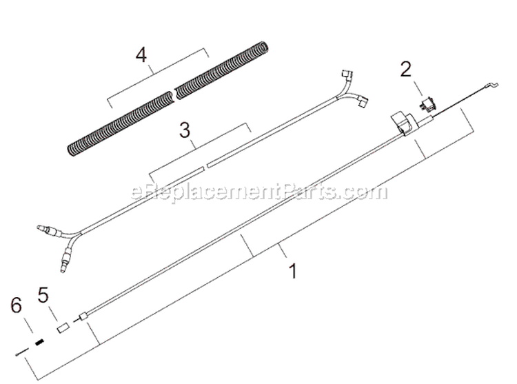 Page L Diagram and Parts List for CT2510  Shindaiwa Cultivator