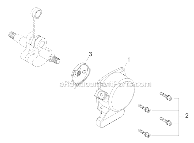 Starter Diagram and Parts List for PS344 T15513001001-T15513999999 Shindaiwa Power Broom