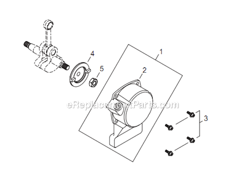 Page F Diagram and Parts List for EB254 T10812001001 - T10812999999 Shindaiwa Leaf Blower / Vacuum