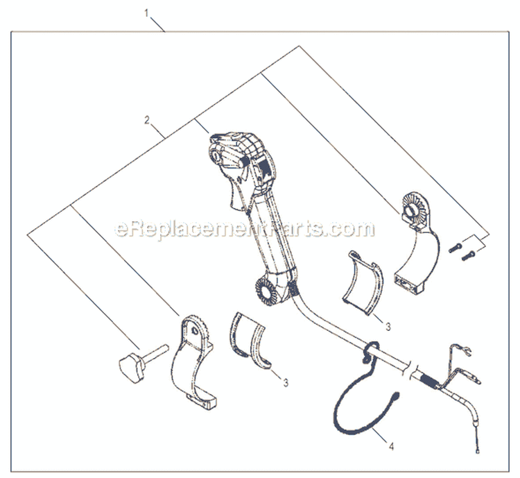 Page N Diagram and Parts List for EB630RT 5060001 Shindaiwa Leaf Blower / Vacuum
