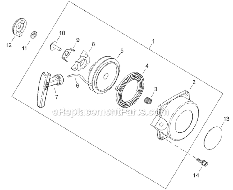 Page E Diagram and Parts List for EB802RT  Shindaiwa Leaf Blower / Vacuum