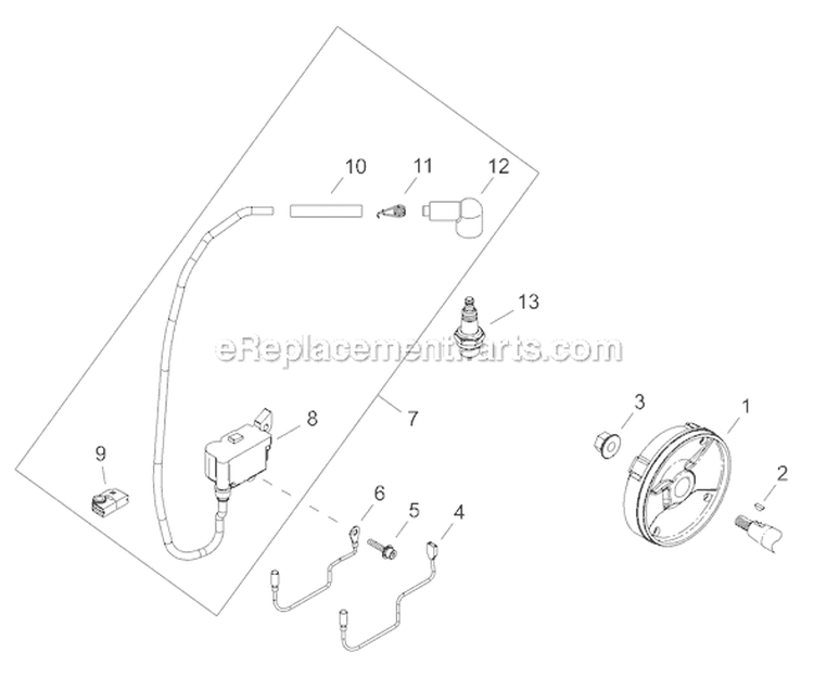 Page F Diagram and Parts List for EB802  Shindaiwa Leaf Blower / Vacuum
