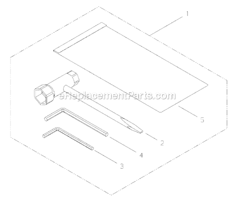 Page K Diagram and Parts List for EB8510  Shindaiwa Leaf Blower / Vacuum