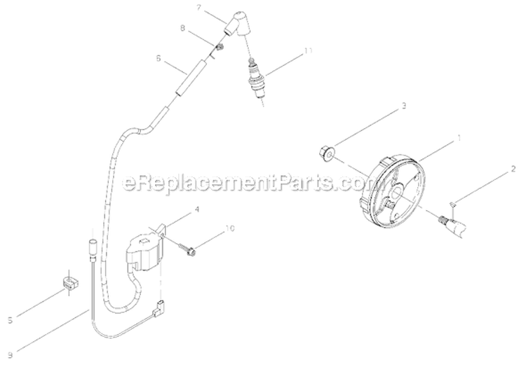Page D Diagram and Parts List for EB8510  Shindaiwa Leaf Blower / Vacuum