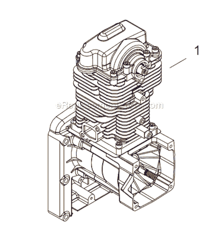 Page R Diagram and Parts List for EB8520  Shindaiwa Leaf Blower / Vacuum