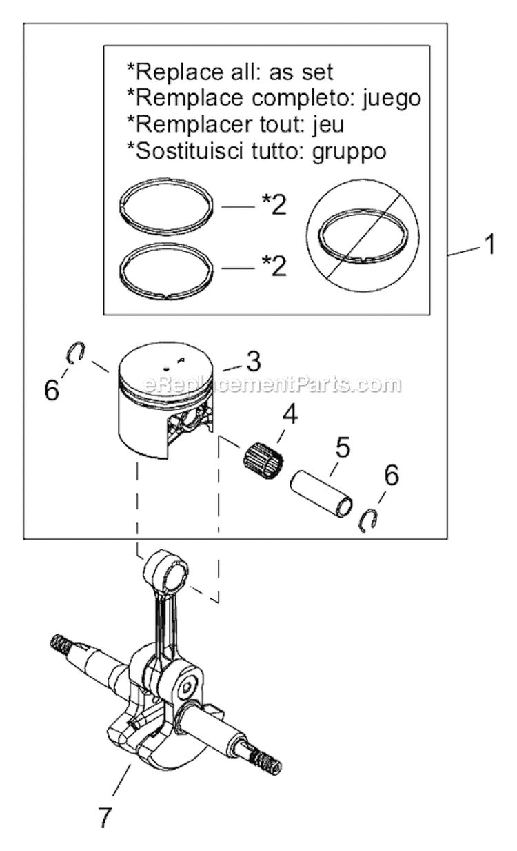 Page F Diagram and Parts List for EB8520  Shindaiwa Leaf Blower / Vacuum