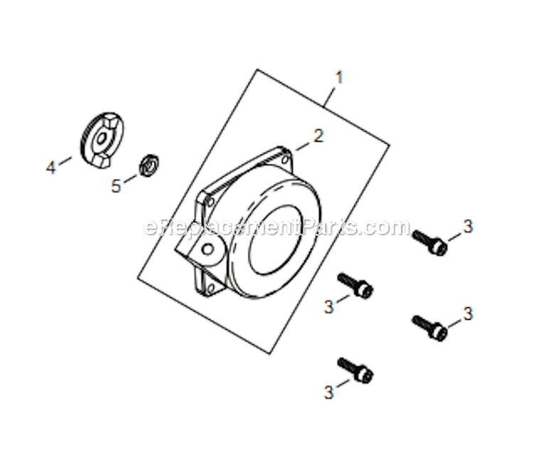 Page E Diagram and Parts List for EB854RT T14412001001 - T14412999999 Shindaiwa Leaf Blower / Vacuum