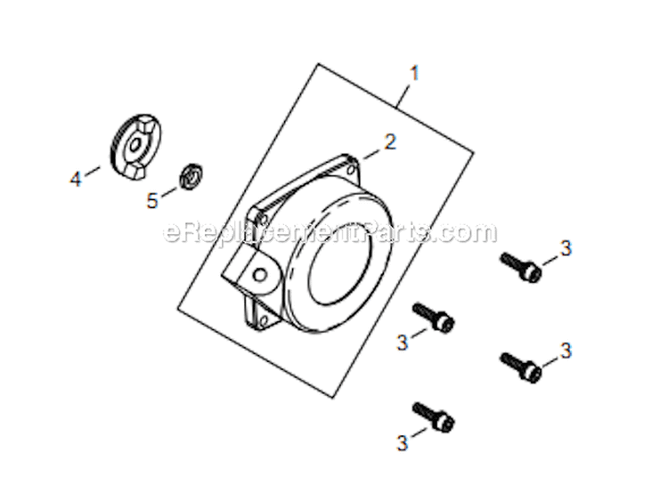 Page E Diagram and Parts List for EB854 T14112001001 - T14112999999 Shindaiwa Leaf Blower / Vacuum