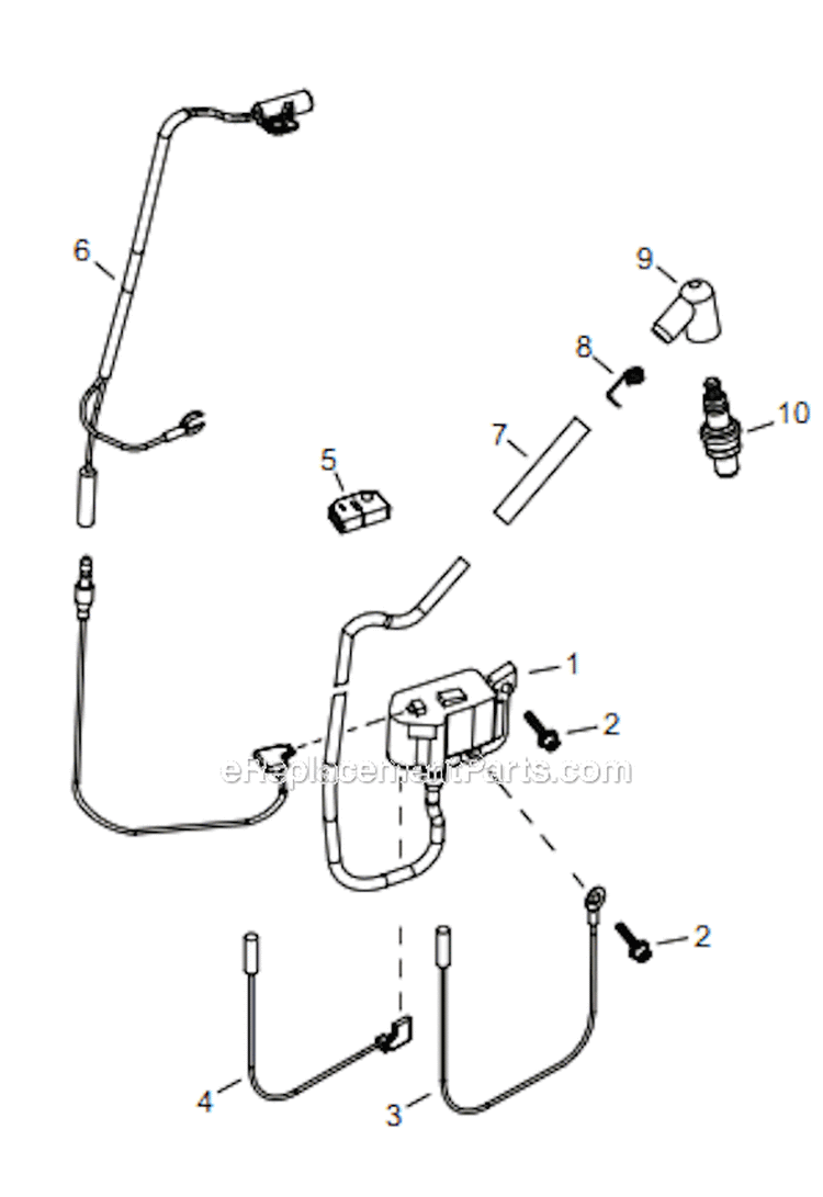 Page F Diagram and Parts List for EB854 T14112001001 - T14112999999 Shindaiwa Leaf Blower / Vacuum