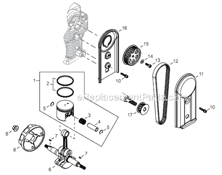Page D Diagram and Parts List for EB854 T14211001001 - T14211999999 Shindaiwa Leaf Blower / Vacuum