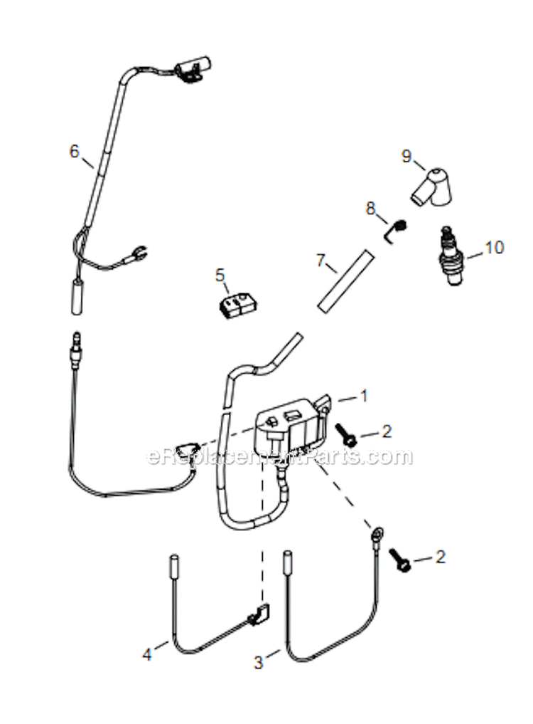 Page F Diagram and Parts List for EB854 T14211001001 - T14211999999 Shindaiwa Leaf Blower / Vacuum
