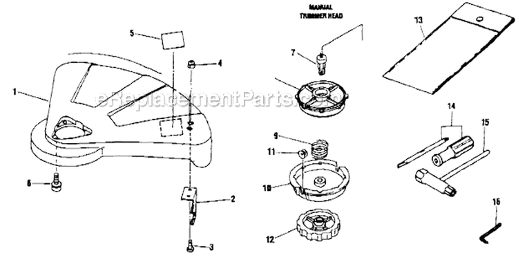 Accessories - Part 1 Diagram and Parts List for F20  Shindaiwa Trimmer