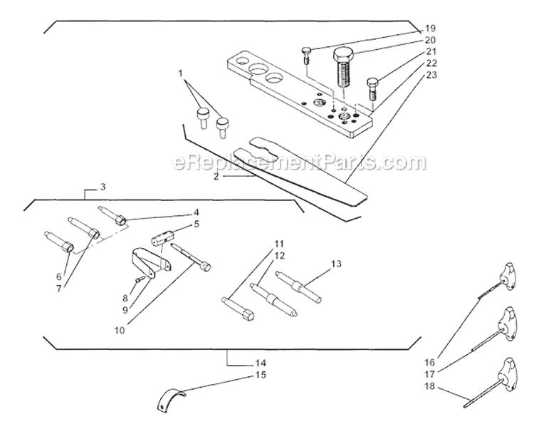 Accessories Diagram and Parts List for GP25  Shindaiwa Water Pump