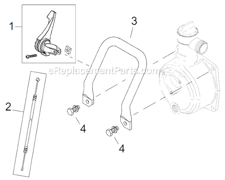 Page L Diagram and Parts List for GP3410  Shindaiwa Water Pump