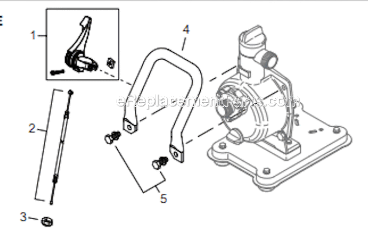 Page K Diagram and Parts List for GP344 T16011001001 - T16011999999 Shindaiwa Water Pump