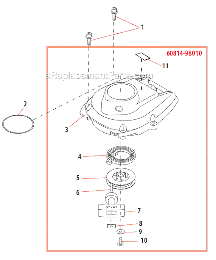 Page F Diagram and Parts List for HT231  Shindaiwa Hedge Trimmer