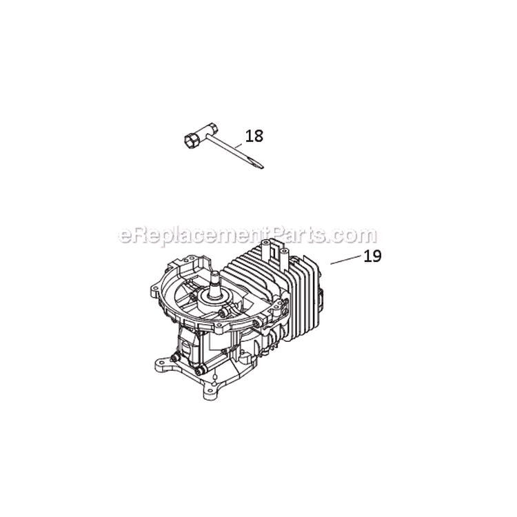 Page R Diagram and Parts List for HT2510  Shindaiwa Hedge Trimmer