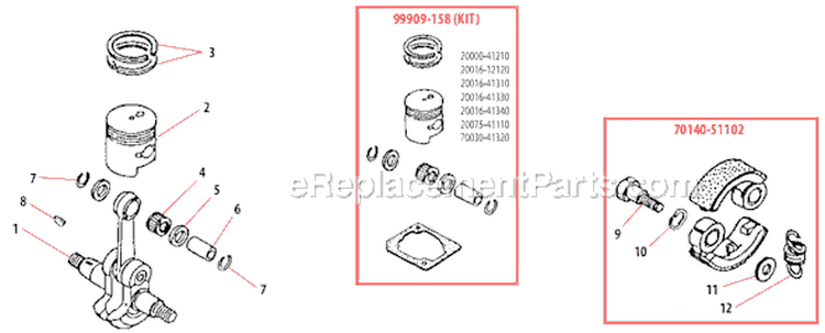 Page D Diagram and Parts List for LE230  Shindaiwa Edger