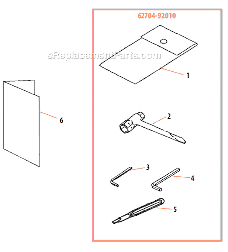 Page K Diagram and Parts List for LE231  Shindaiwa Edger