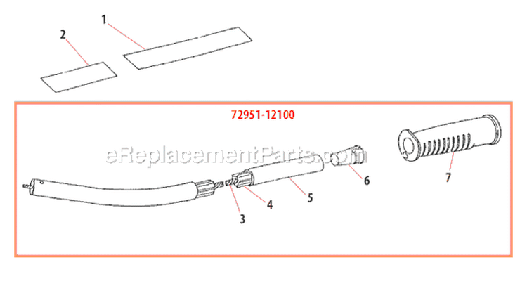 Page H Diagram and Parts List for LE231  Shindaiwa Edger