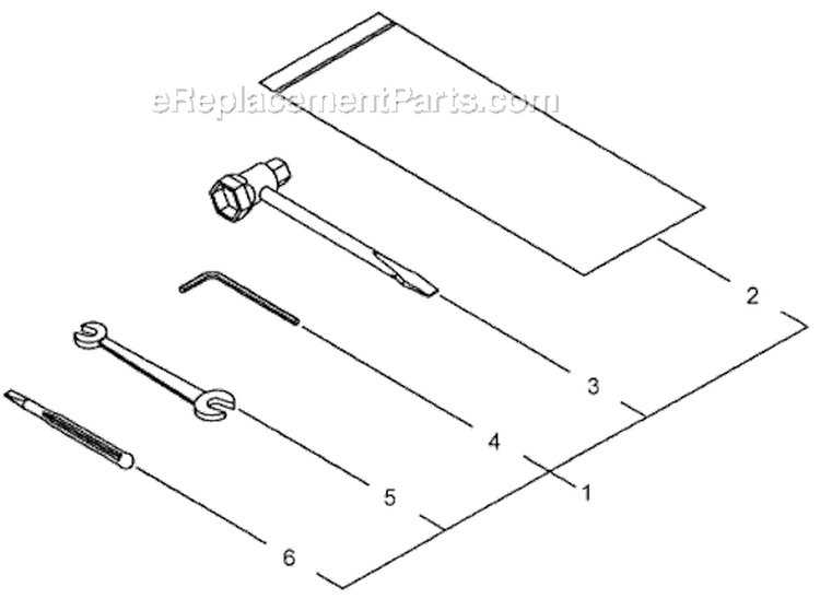 Page M Diagram and Parts List for LE261  Shindaiwa Edger