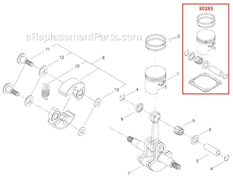 Page C Diagram and Parts List for LE261  Shindaiwa Edger