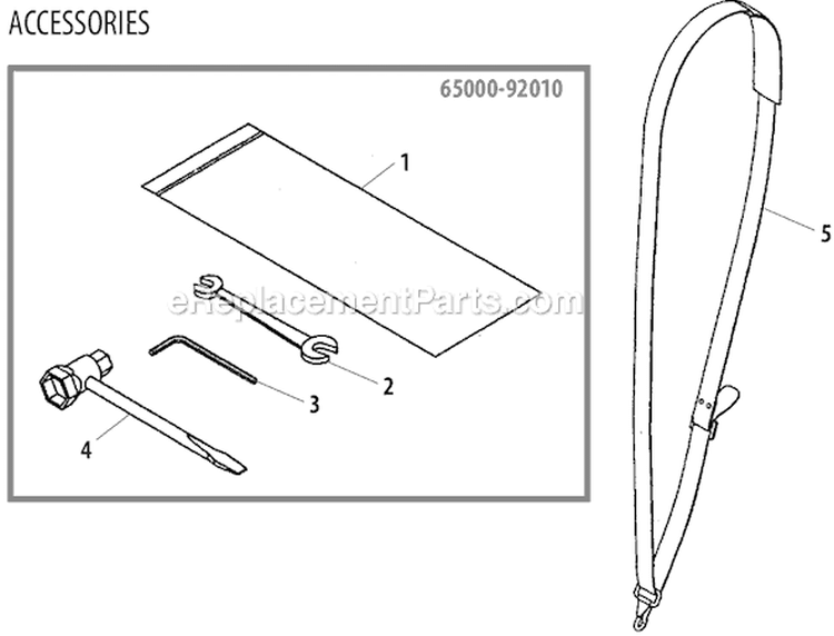 Page K Diagram and Parts List for M230  Shindaiwa Trimmer