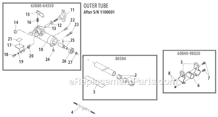 Page I Diagram and Parts List for M230  Shindaiwa Trimmer