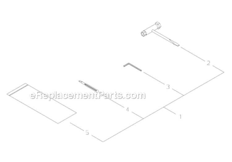 Page J Diagram and Parts List for M242 70100001 & UP Shindaiwa Multi-Tool
