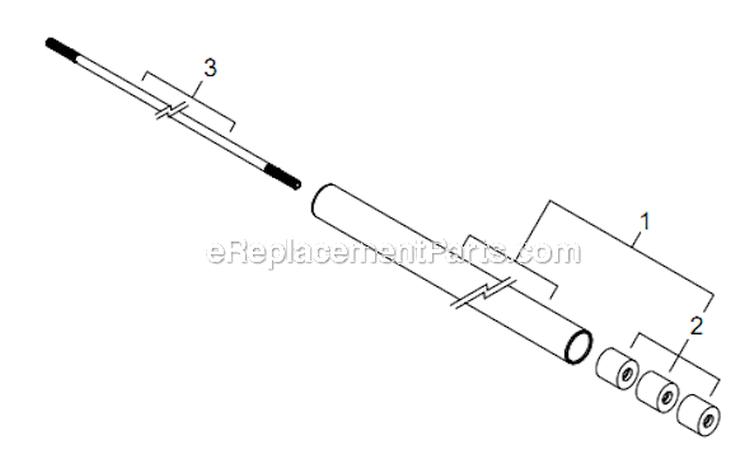 Page K Diagram and Parts List for M254 T12912001001 - T12912999999 Shindaiwa Trimmer