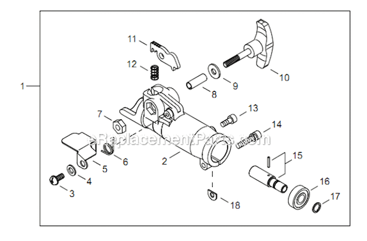 Page M Diagram and Parts List for M254 T12912001001 - T12912999999 Shindaiwa Trimmer