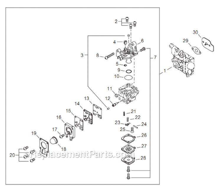 Page I Diagram and Parts List for M254 T12912001001 - T12912999999 Shindaiwa Trimmer