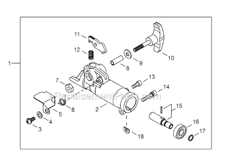 Page M Diagram and Parts List for M254 T13011001001 - T13011999999 Shindaiwa Trimmer
