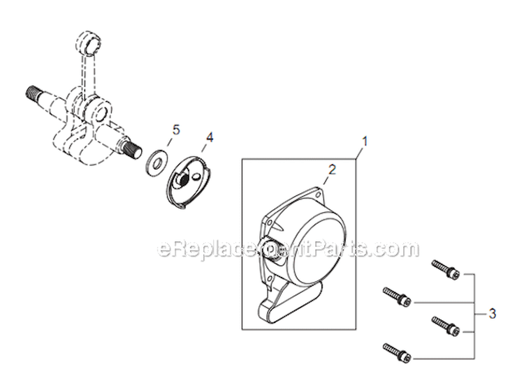 Page G Diagram and Parts List for M254 T13011001001 - T13011999999 Shindaiwa Trimmer