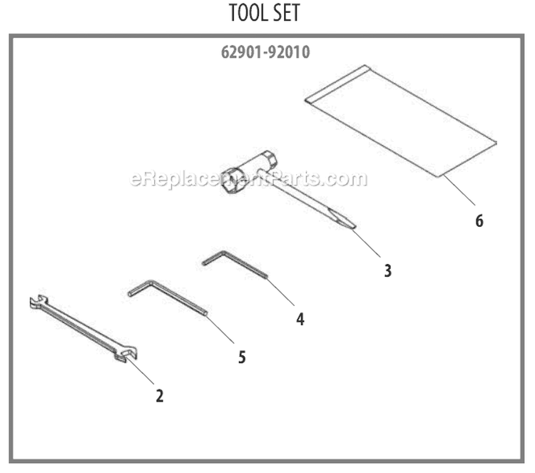 Page K Diagram and Parts List for M2500  Shindaiwa Trimmer