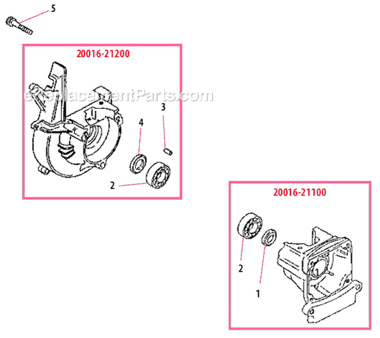 Page B Diagram and Parts List for PB230  Shindaiwa Power Broom