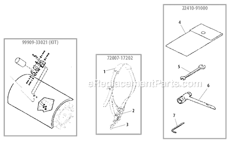 Page L Diagram and Parts List for PB270  Shindaiwa Power Broom