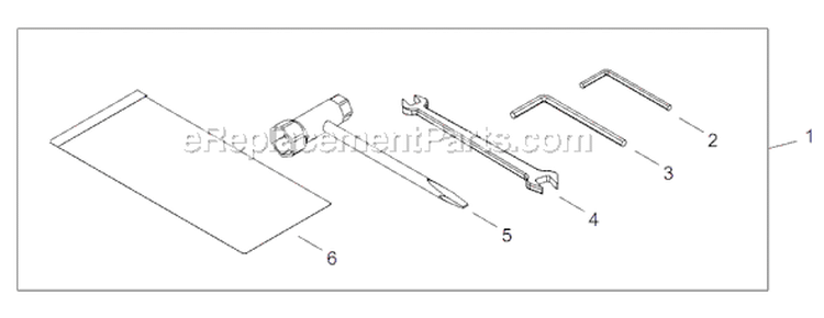 Page P Diagram and Parts List for PB3410  Shindaiwa Power Broom