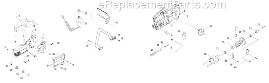 Part Location Diagram of 9404406000 Shindaiwa Bearing, Ball 6000zz
