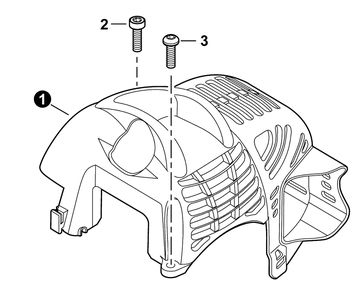 Part Location Diagram of A160002850 Shindaiwa Cover, Engine