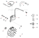 Part Location Diagram of A426000050 Shindaiwa Terminal, Spark Plug Cap